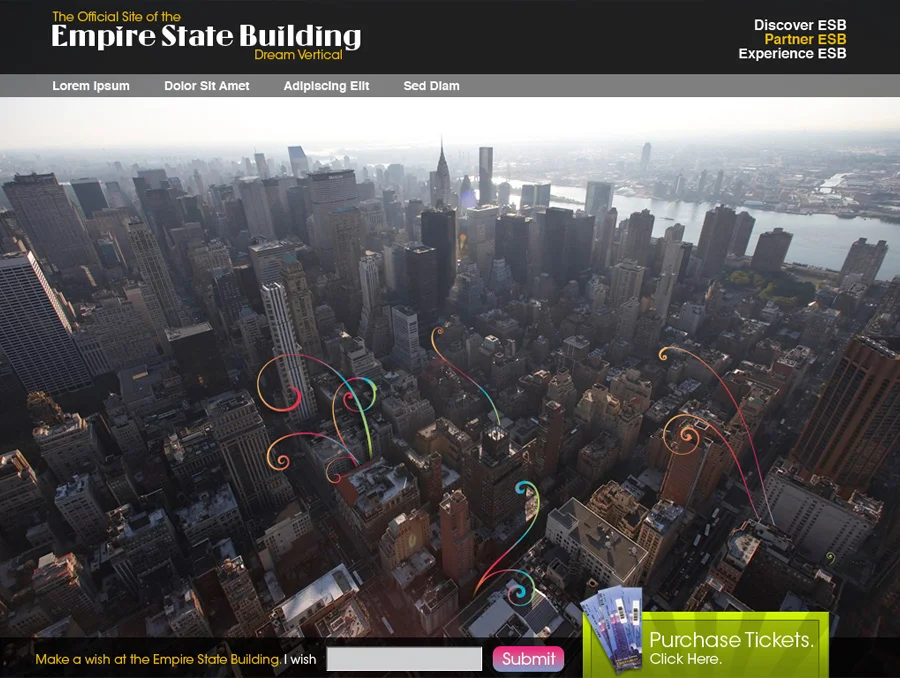 Dark-blue concept: aerial view of Manhattan from the top of the building